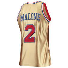 Camiseta nba de Malone Sixers Blanco